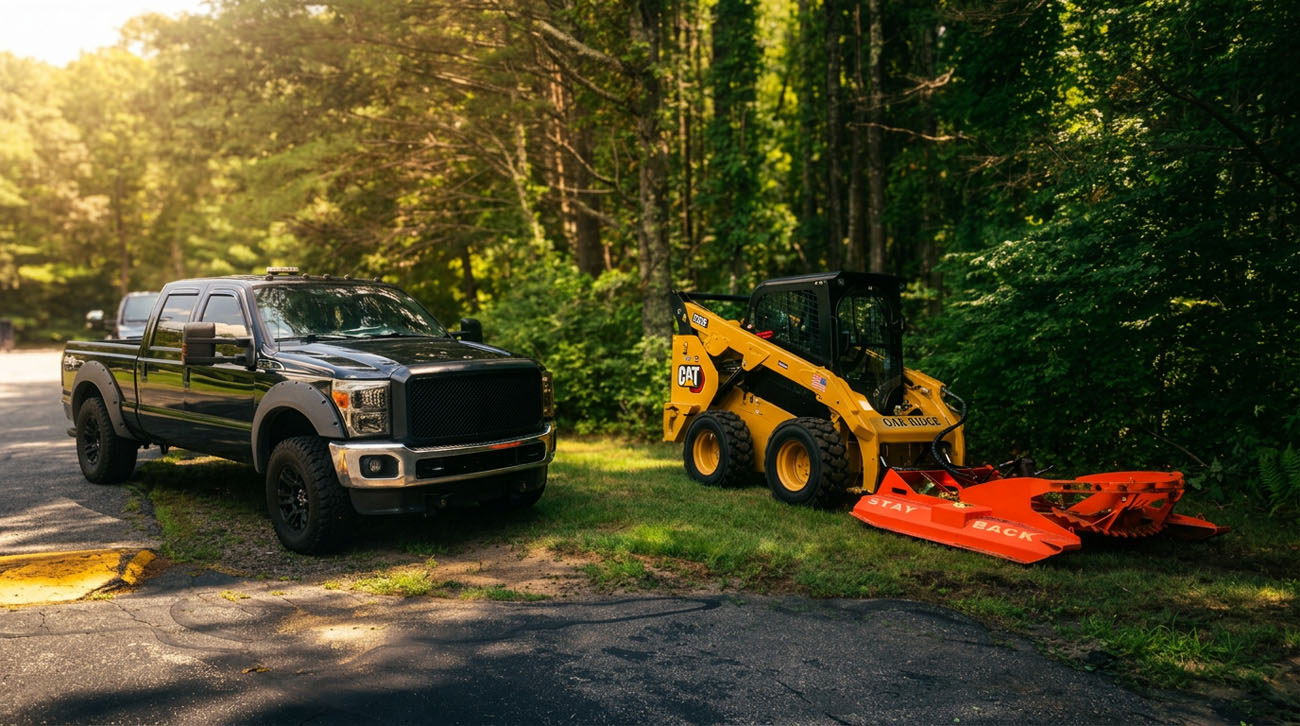 Commercial brush clearing and property maintenance