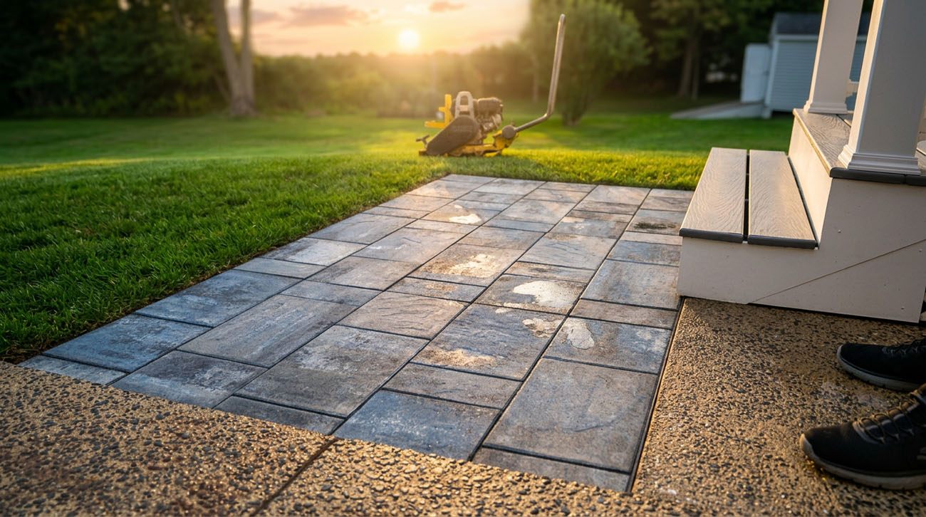 Ibarra Landscape & Construction hardscape project