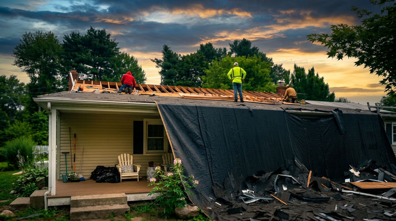 Roofing in Portland, CT